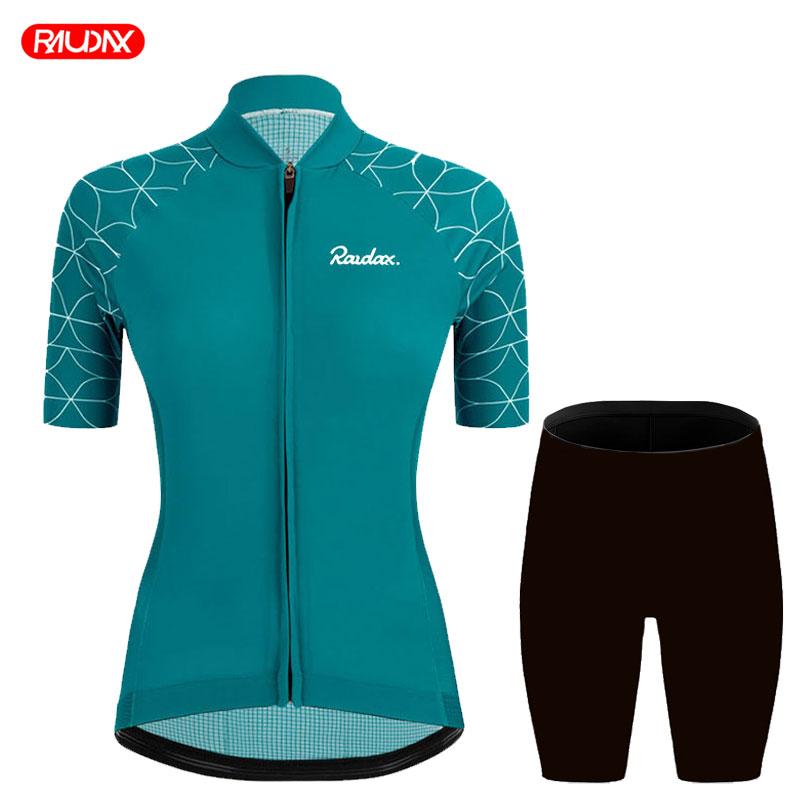 Abbigliamento Mountain Bike e Ciclismo su Strada Asciugatura Rapida Anti-UV Maillot Ciclismo Donna 2026 Set Completo Estivo a Maniche Corte Traspirante