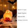 Halloween Skeleton Flameless Led Candle With Flickering Warm Light Perfect For Home Desktop Spooky Party Holiday Decoration