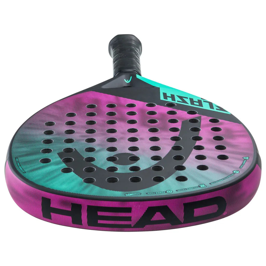 Head Flash 2023 Padel Racket Oversized Mint/Pink