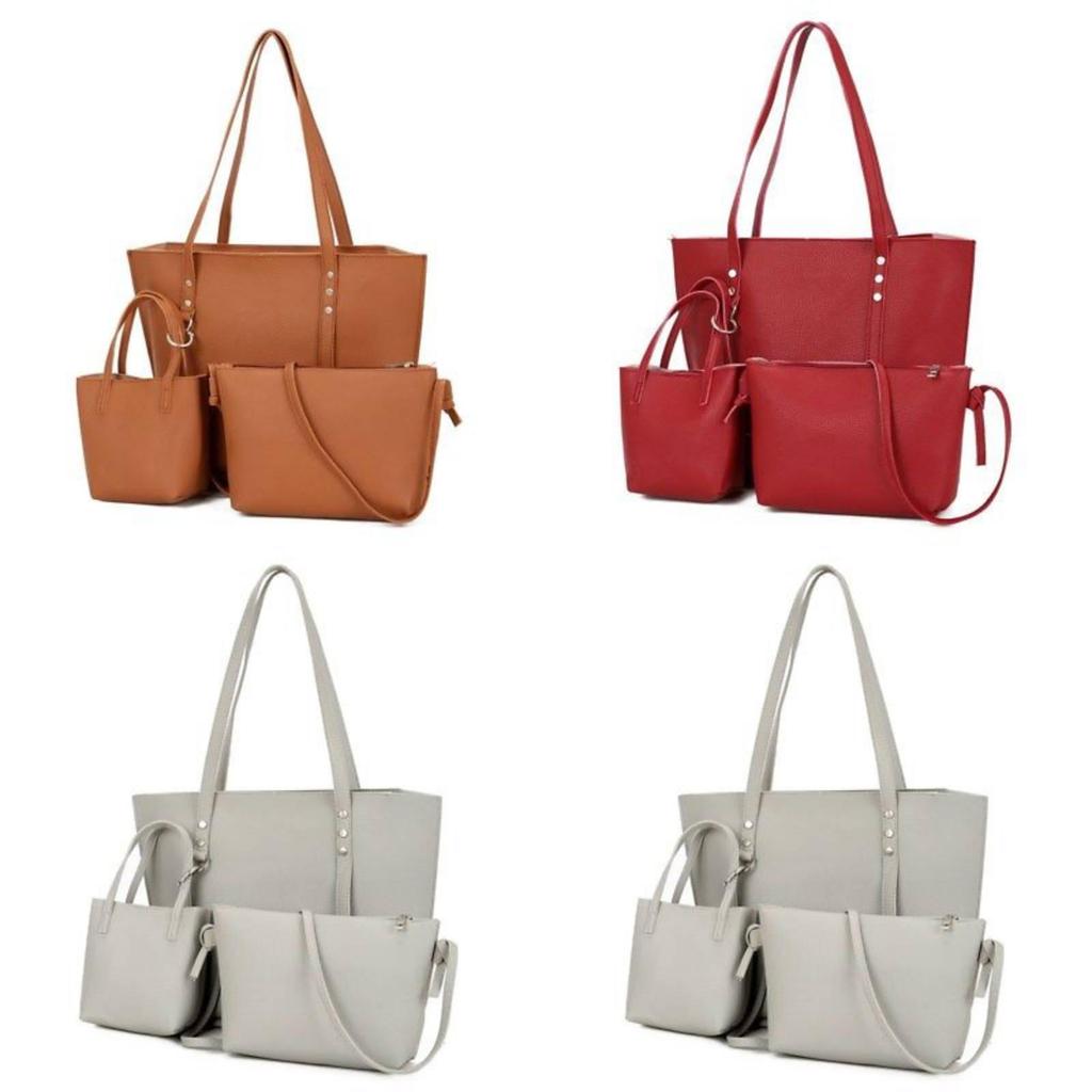 Large Capacity Purse For Women With Magnetic Closure And Soft Pu Material For Daily Use