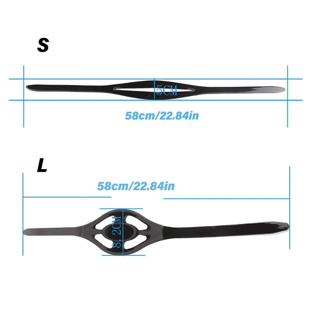 Scubas Mask Strap Dive Mask Strap Replacement Silicone Mask Strap Swimming Goggles Glasses Silicone Strap for Diving