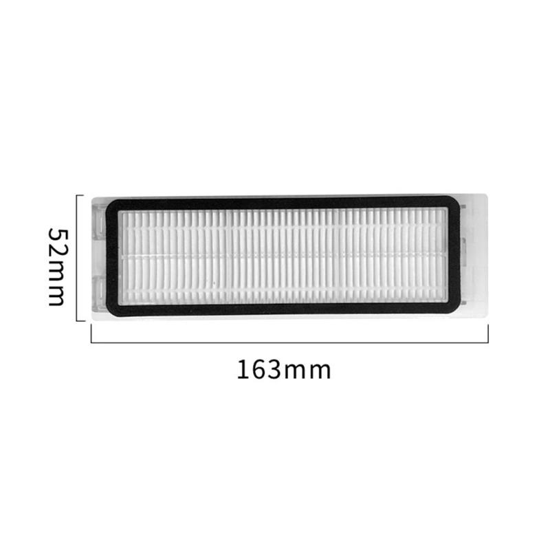 For P10 Robot Vacuum Cleaner HEPA Filters Replacement Parts Spare Part Vacuum Cleaner Accessories 2/4 Pairs