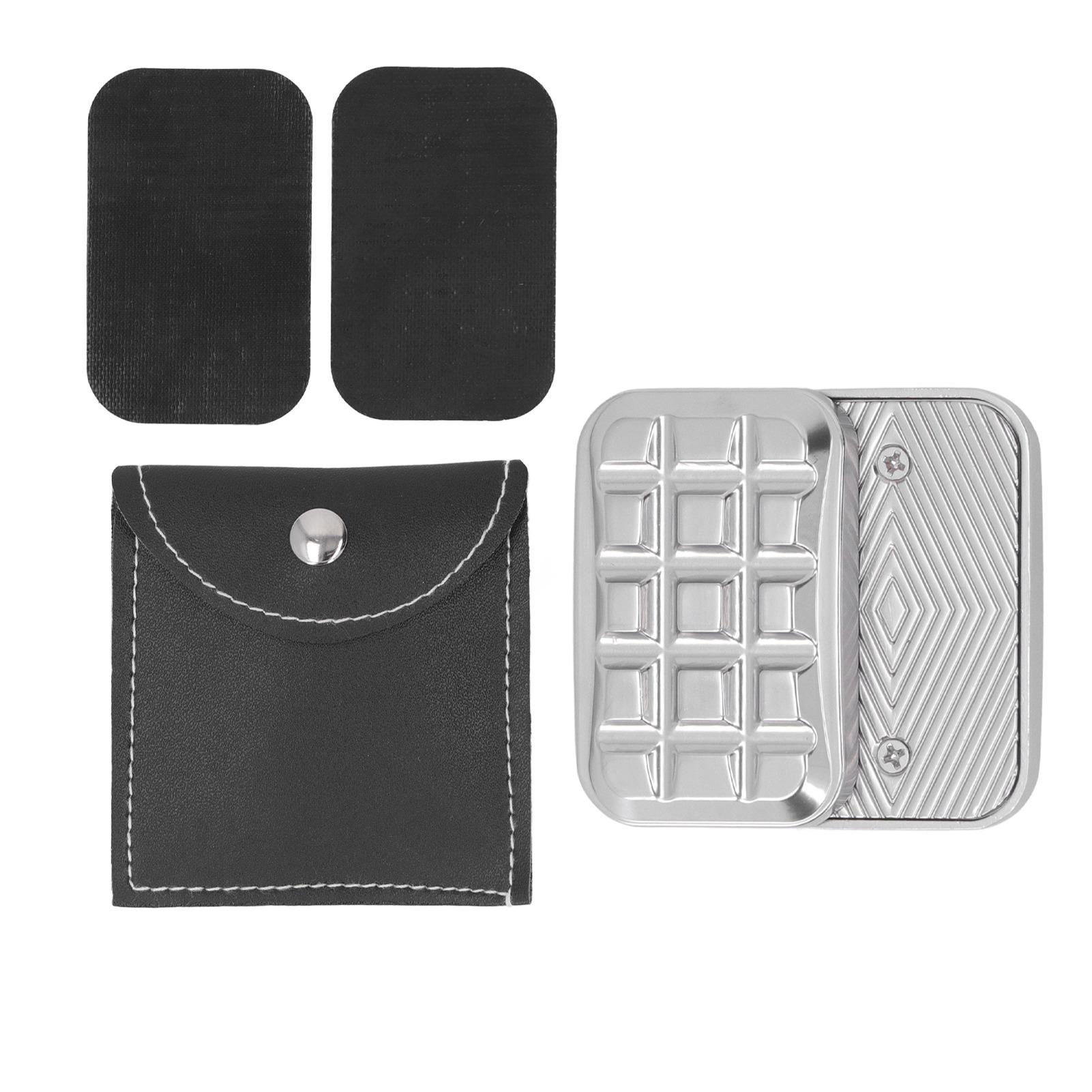 

Металлический слайдер Fidget Slider Магнитный тактильный слайдер Fidget Slider Игрушка для взрослых Снятие стресса Декомпрессия серебряный