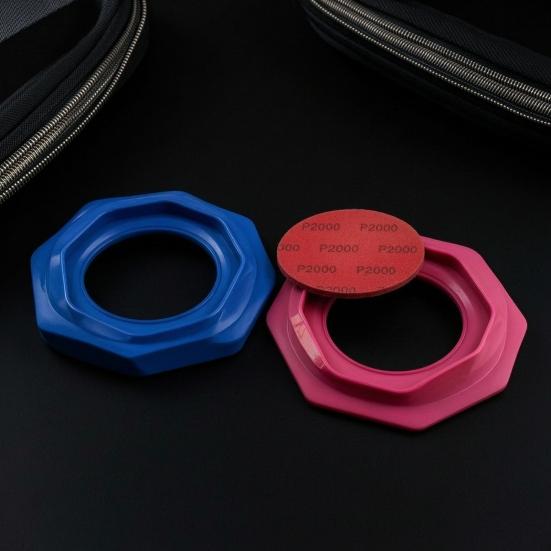 Bowling Ball Sanding Pad Holder, Universal Bowling Ball Base for Precision Surface Maintenance, Bowling Cleaning Polishing Display Stand, Bowling
