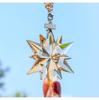 Creative Snowflake Hanging Ornament for Car Interior - Crystal Sunlight Catcher Decoration