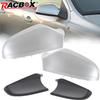 Car Left Right Rearview Mirror Sliver Gray Door Wing Mirror Cover For Opel Astra H 2004 2005 2006 2007 2008 2009 Exterior Parts