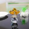 Colourful Rose Bouquet - For Anniversary, Mother's Day, Valentine's Day Crystal Rose Bouquet - Eternal Rose Decorative Gift