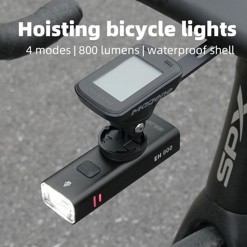 400LM 600LM 800LM Bicycle Light Type-C Charging LED Cycling Front Lamp Headlight Aluminum MTB Road Flashlight Bicycle Light