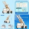 Science Experiment Diy Hydraulic Fire Ladder Model For Students And Kids Stem Educational Toy