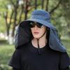 Summer Farming UV Protection, Sun Protection, Wide-brimmed Hat, Hiking, Fishing