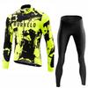 2026 Morvelo Autumn Cycling Jersey Set Men Long Sleeve Bike Clothing MTB Uniform Maillot Ropa De Ciclismo Sports Bicycle Bib Pants