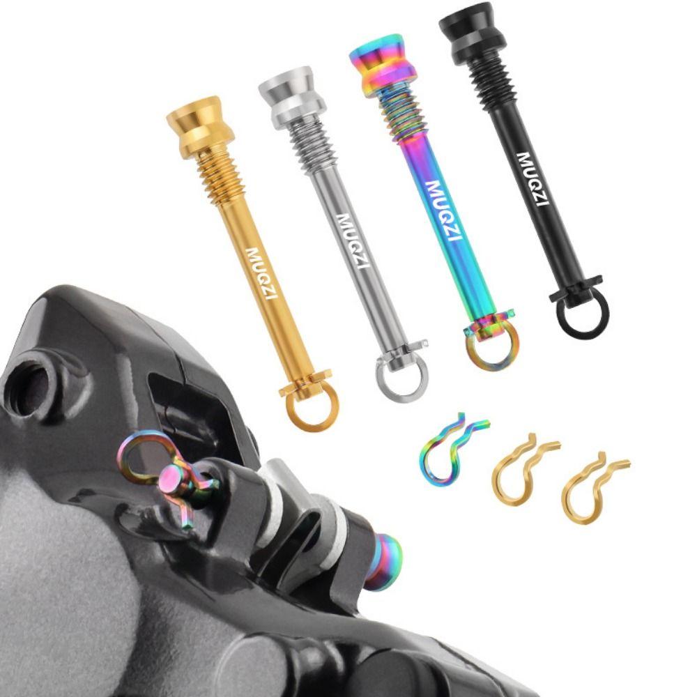 M4*26mm Disc Brake Pad Bolts Titanium Bicycle Disc Brake Fixing Screw Bike Accessories