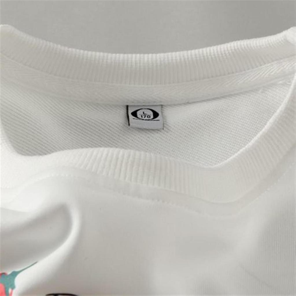 Letní Nová Módní Značka Americké Retro Tričko s Potiskem Medvěda pro Unisex a Unisex Volný Kulatý Výstřih Ležérní Street Top s Krátkým Rukávem