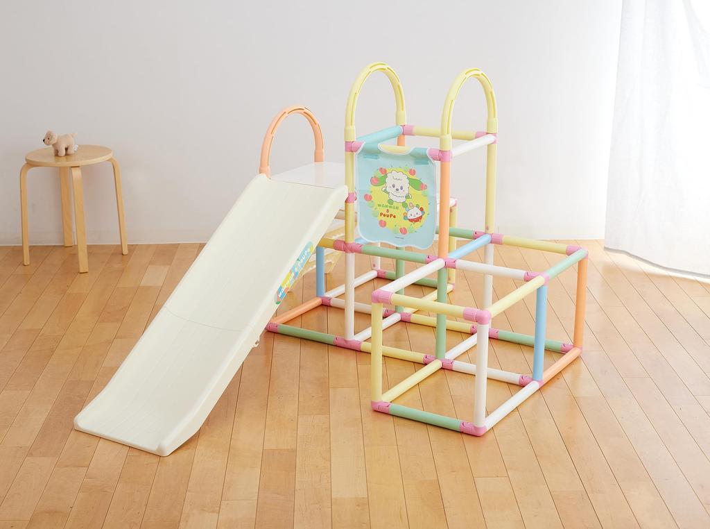 Nonaka Seisakusho Wanwan To Popo Folding Long Slope Gym