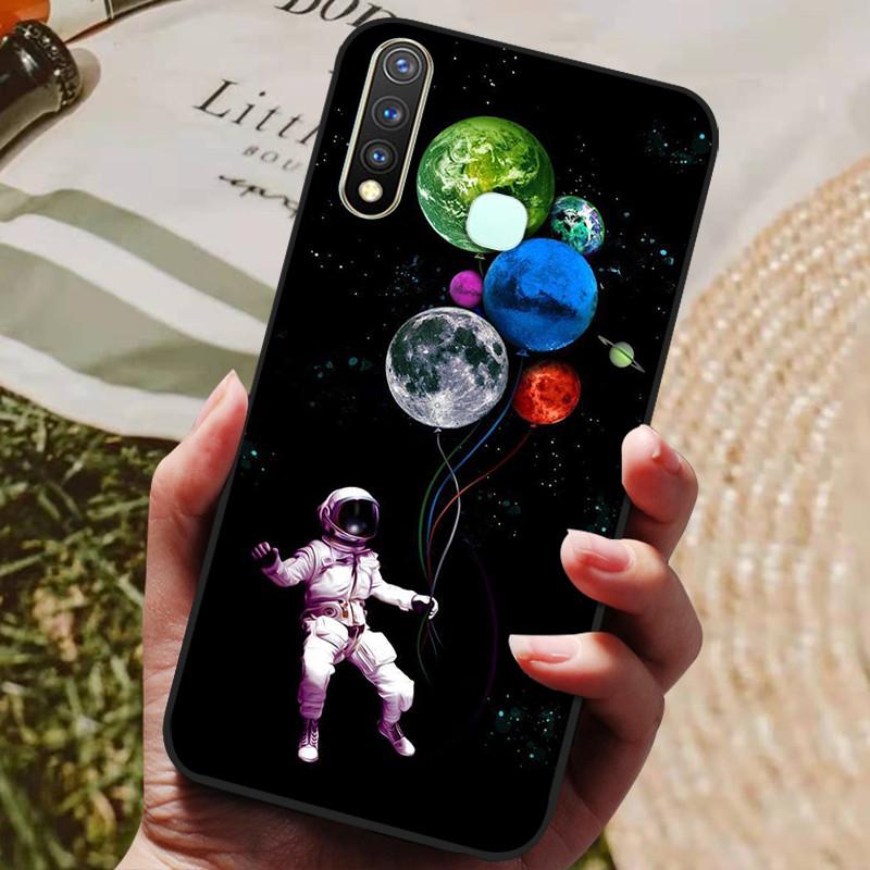 For Vivo Y19 Case Silicone Cover For Vivo 1915 Y19 Y 19 Case 6.53'' Soft TPU Silicon Phone Back Protective Bumper Shells Coque