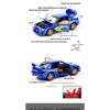 Simulation 1/32 Subaru Impreza Rally Edition Alloy Sports Car Model Ornament Toys Children Boy Diecast Toy Vehicle Home Decor