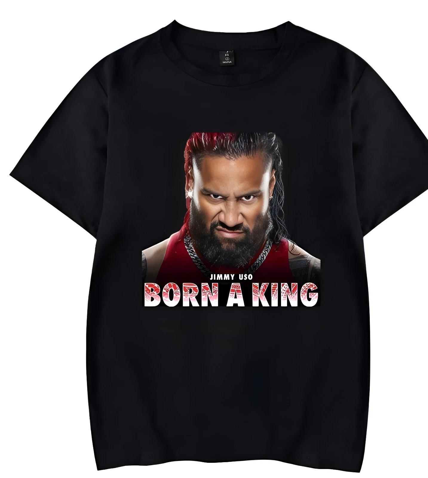 

Jimmy Uso Youth Wrestling Black T-Shirt XL