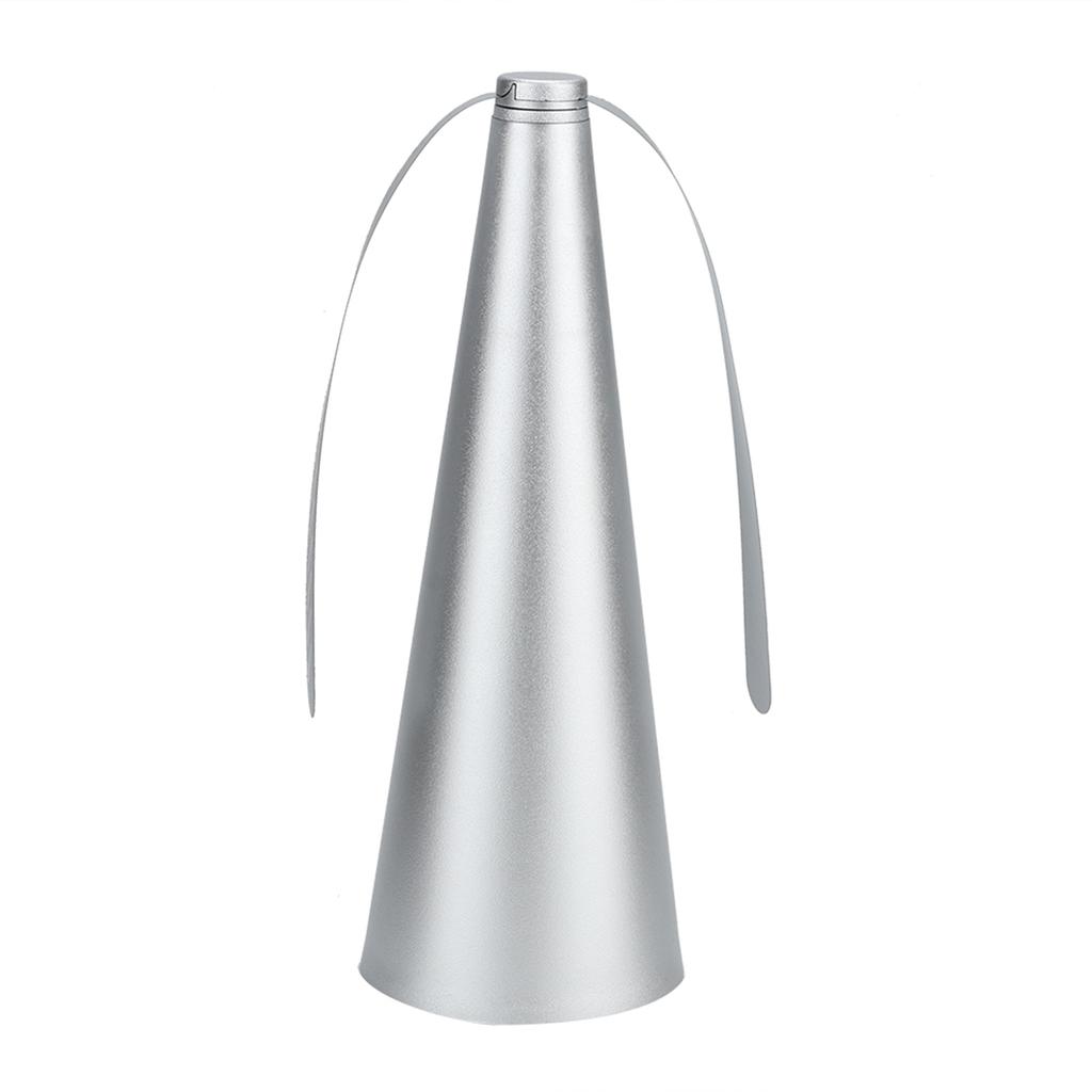 Venkovní Vnitřní Stolní Ventilátor Odpuzovač Much Hmyzu Komárů Zabiják pro Jídlo Stříbrný