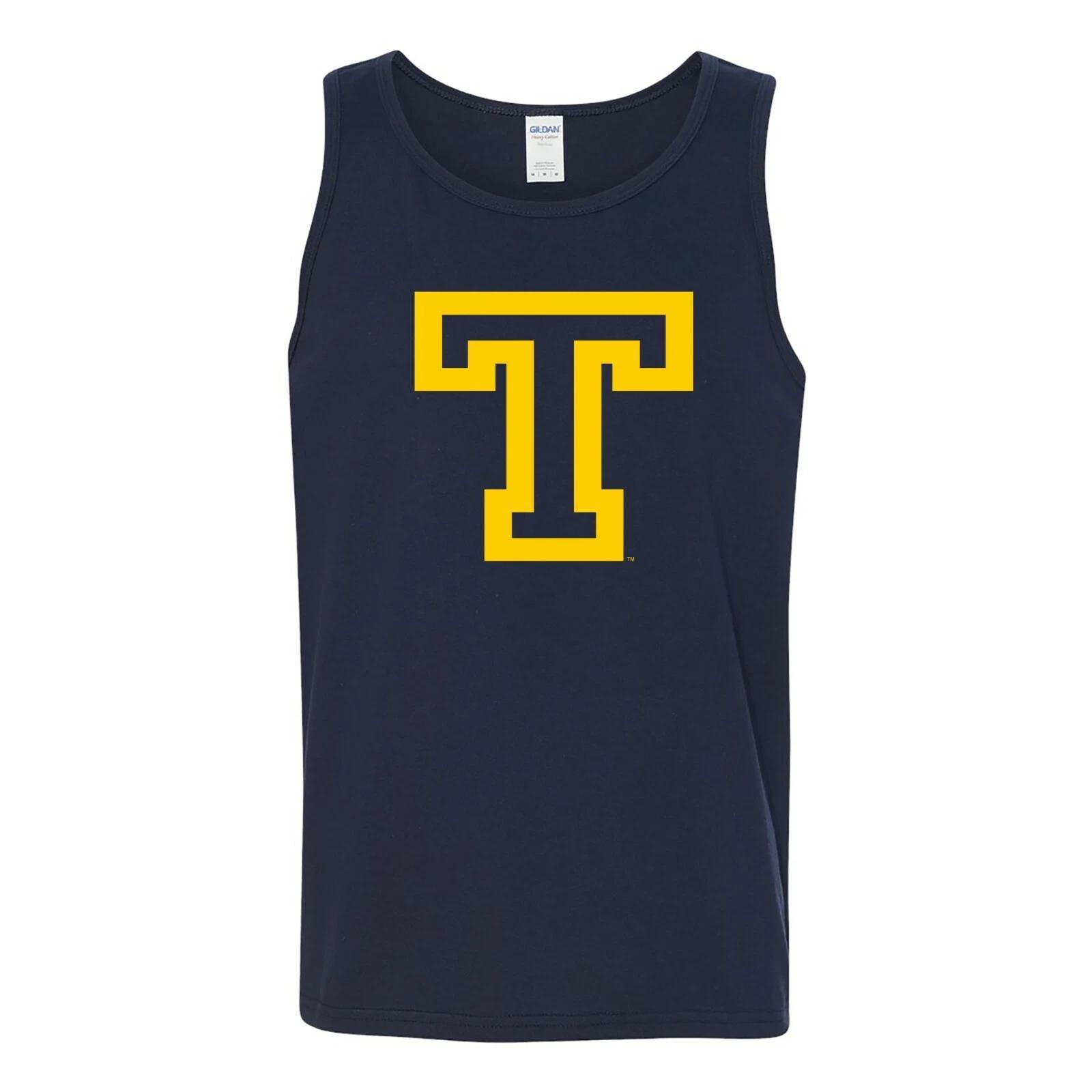 Trinity College Bantams Primary Logo University Sports Team Tank Top - Navy 2XL