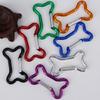 5Pcs Bone Shape Carabiner Clip Aluminum Alloy Hanging Carabiner Hook Spring Snap Hook Clip Outdoor Hiking Accessories
