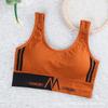 Beautiful back no steel ring sports shock-proof underwear women's suspenders small vest tube top small chest gathering anti-sagging bra thin