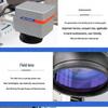 Desktop Fiber UV CO2 Laser Marking Machine for Metal, Plastic, and Ceramic Nameplates