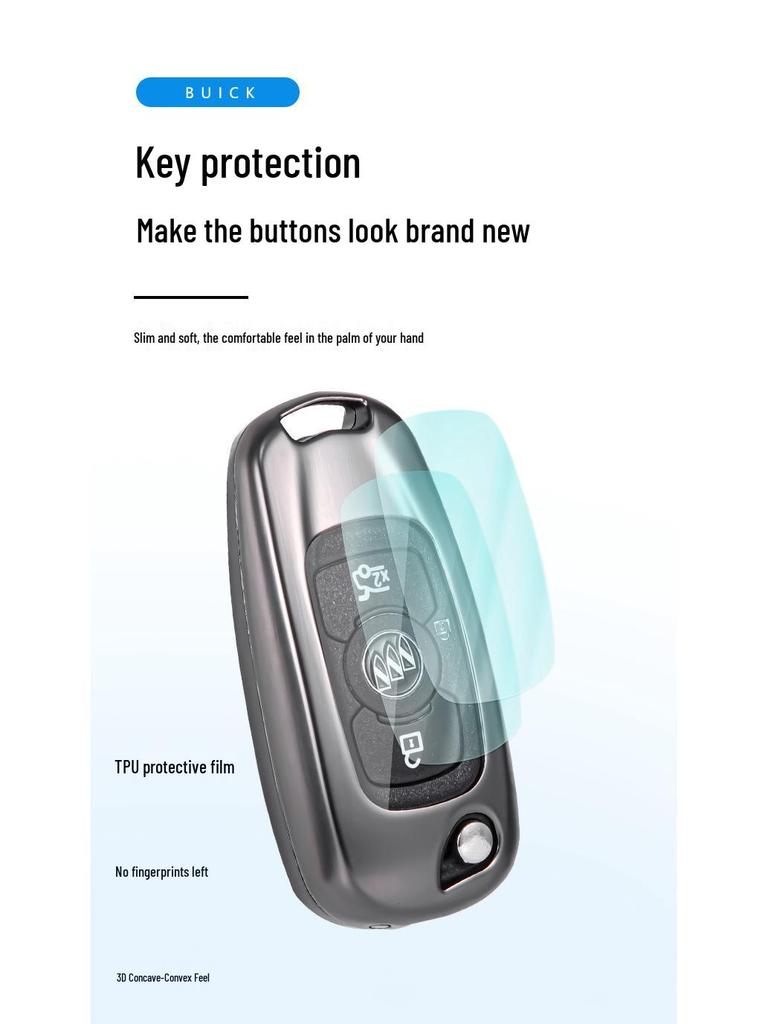 Buick Verano Key Case: Fits 22 Models (2019-2020) - Premium Metal Cover for Men & Women