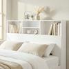 Bed Headboard 140 Cm With Storage White Bed Headboard