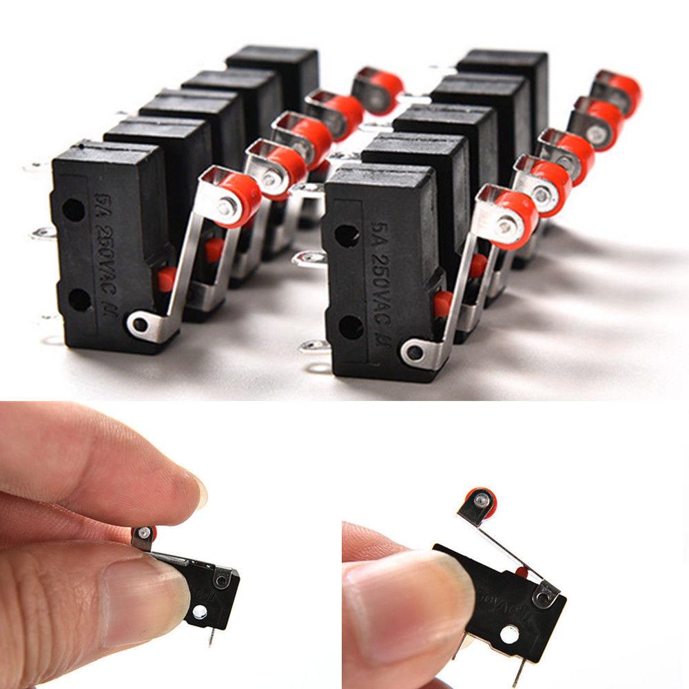 Limit switch short arm 5a 125v 250v 3 pin by 1-5-10pcs micro switch
