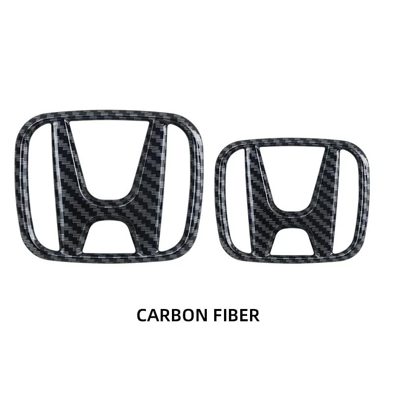 APH1 ABS Auto Front Grille Trunk Emblem Logo For Honda Civic 2006-2015 8th 9th 9.5th generation Civic models Decoration Accessories