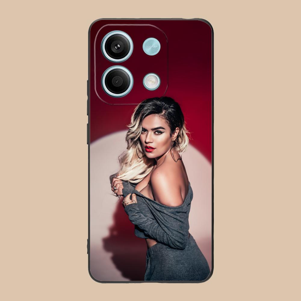 Karol G Latino Mobile Cell Phone Case for Xiaomi 15 14 13 12 Mi 11 T Ultra Lite Pro S X 5G Colorful Printing Cover Pretty Cover