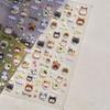 Iridescent Water Bubbles Shiny Stars Colorful 5D Nail Art Stickers Dreamy Water Drop Self Adhesive Decorations Manicure Decals