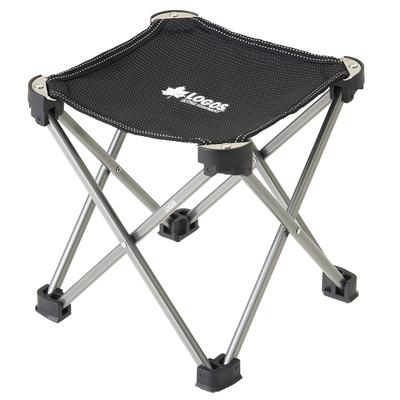 7075 Cubic Chair (Gray) - Duralumin, 120kg Weight Capacity, Foldable, with Storage Bag, Outdoor Camping Chair