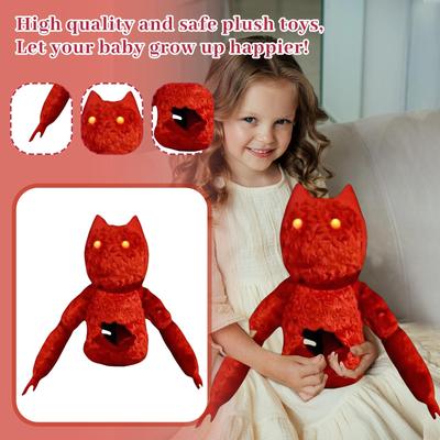 Χαριτωμένη βελούδινη κούκλα Παιχνίδι δώρο κινουμένων σχεδίων Παιδική κούκλα με κουρέλια