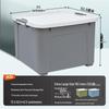 Xitianlong Wheeled Plastic Storage Organizer