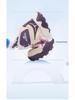 Kids' Pink Lace-Up Plush Snow Boots - High-Top, Thickened, Warm Winter Shoes for Girls.