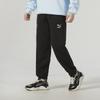 Puma Logo z literą Haftowany Polar Gruby Sznurowany Ściągacz Dzianinowe Spodnie Sportowe Męskie doły Czarne 625311-01