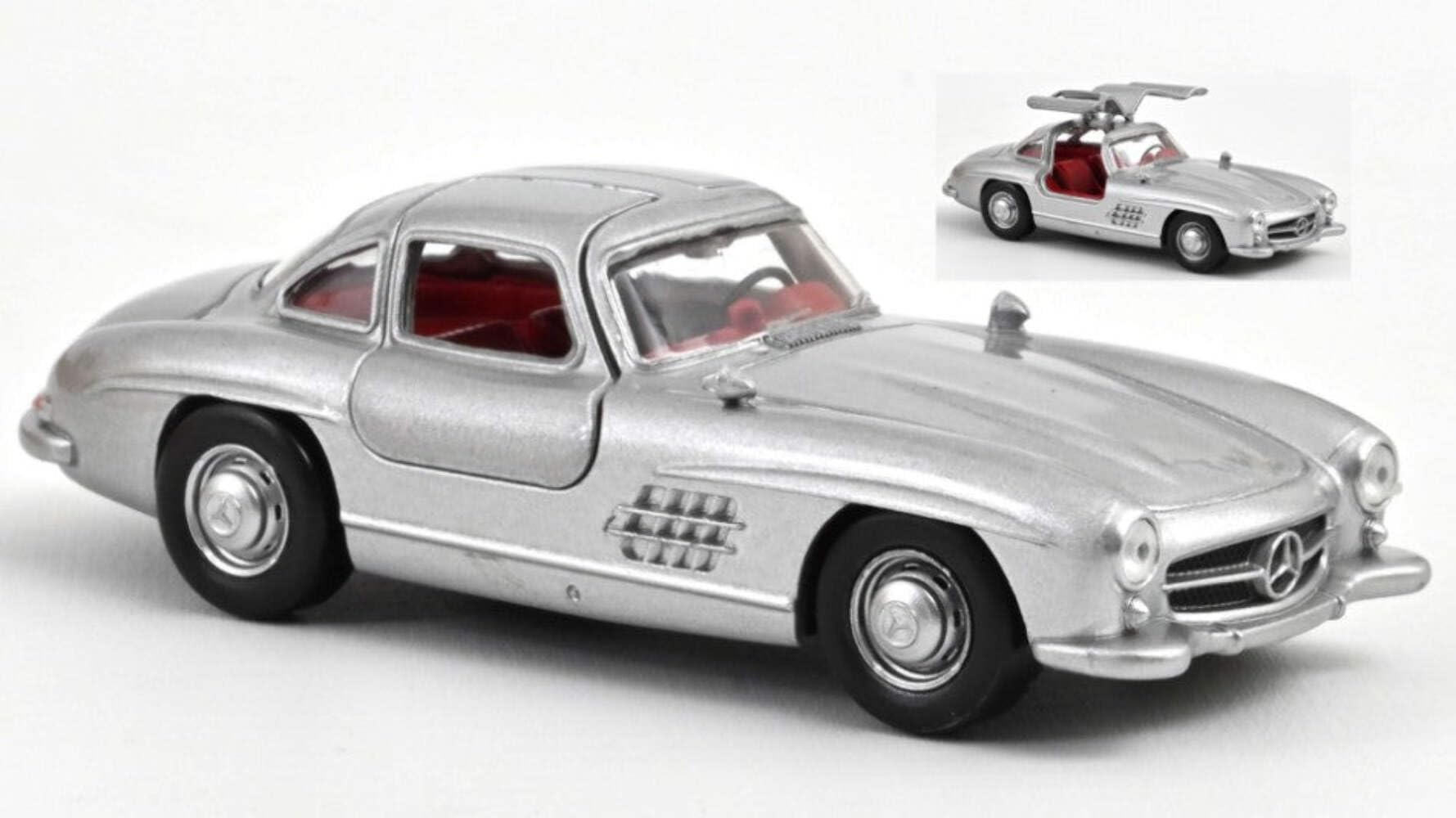

Norev JETCAR 300 SL 1954 Сірий металік 1/43 Mercedes-Benz
