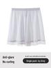 Women's Lace Trim Safety Shorts: Lightweight, Breezy Summer Wear, Prevents Accidental Exposure, Ideal for Outdoors and Home.