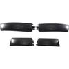 Set Roof Rack Rail Front Rear End Cap L&R Side Compatible with Suzuki-Grand Vitara 06-15, Roof Luggage Cargo End Cap Protection Cover Shell Trim