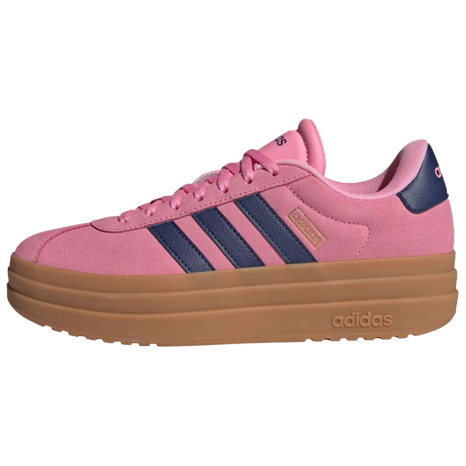 

Adidas Women s Vl Court Bold Bliss Pink Dark Blue Women s Sneakers JI1789 37⅓ розовый