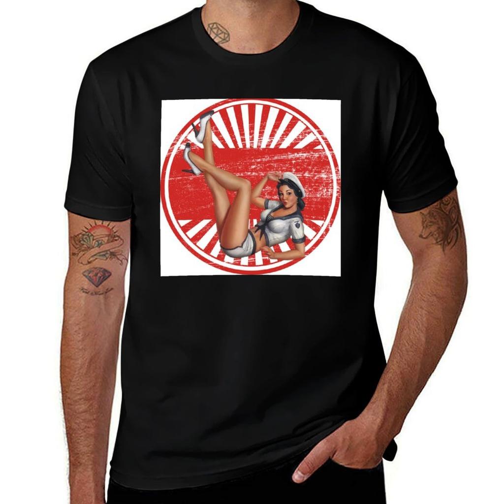 PINUP 1 TShirt Plus Size Lightweight Tee Shirt