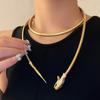 Bendable Snake Body Chain for Women Adjustable Punk Snake Belly Chain Flexible Multi-Purpose Bracelet Necklace Jewelry