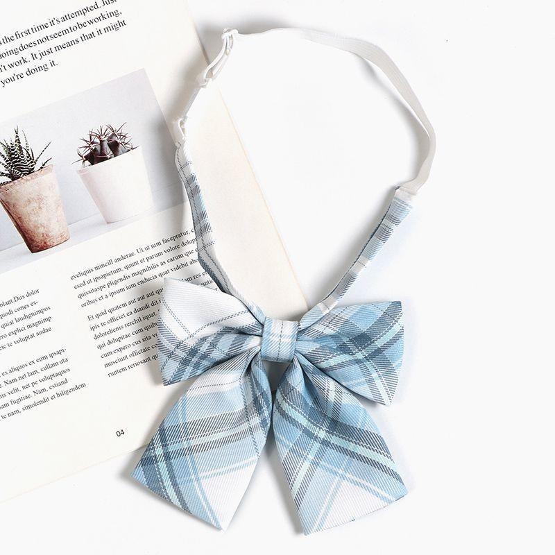 Kids Tie With Striped Badge Pattern For School Uniforms And Casual Wear