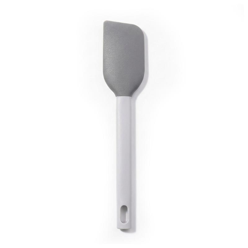 

Silicone Baking Scraper Cream Spatula Soft Butter Cake Mixer Heat-Resistant Pastry Blenders Kitchen Utensils сірий колір
