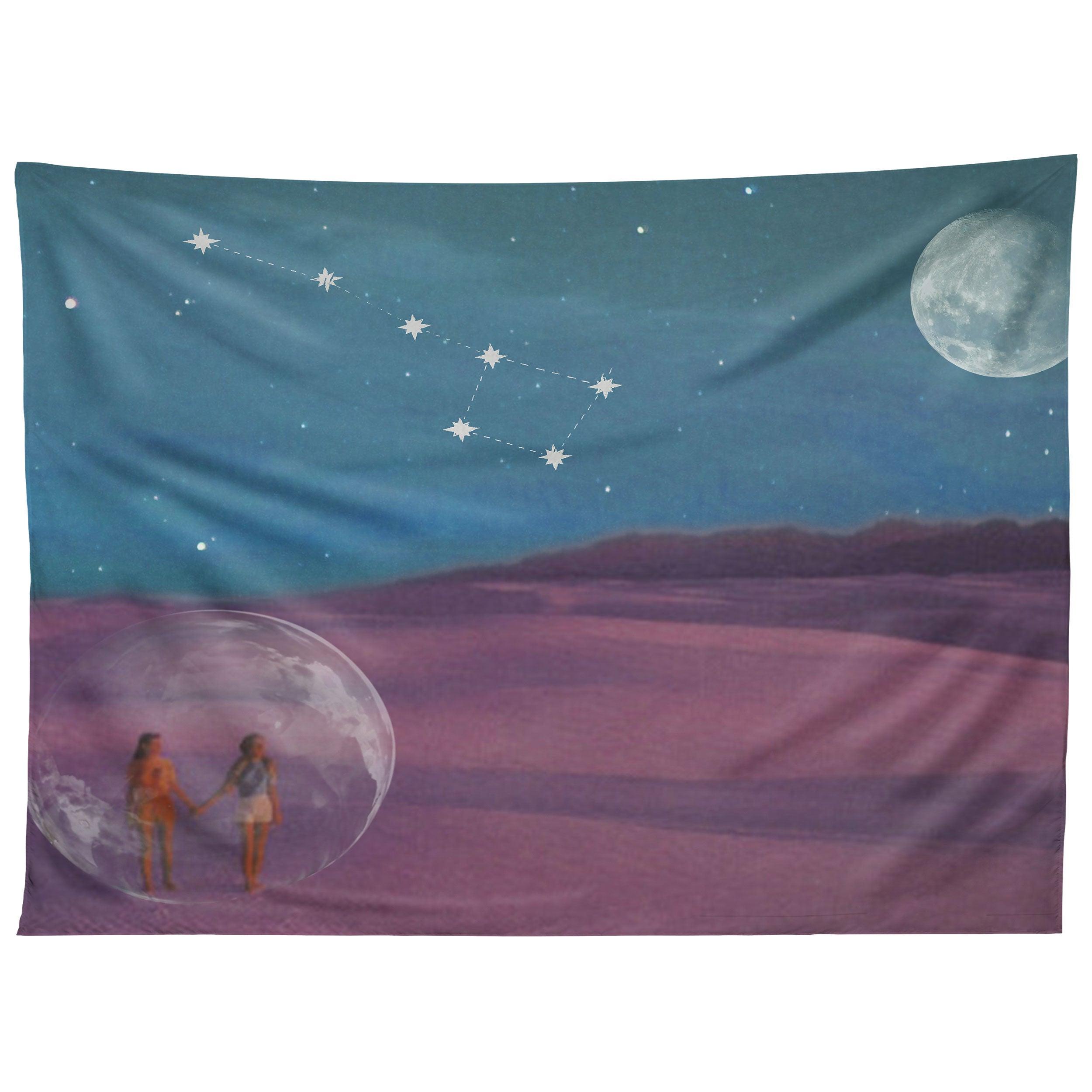 THE SUN WILL COME OUT AGAIN tapestry 75x100