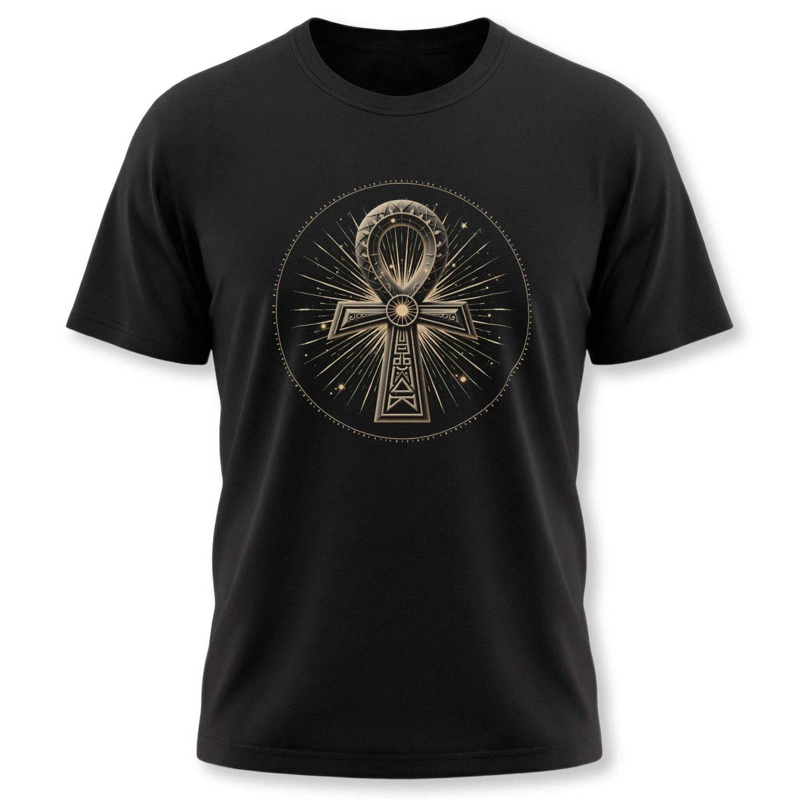 Egyptian Ankh Symbol T-Shirt | Ancient Egypt Symbolic Design Tee Shirt XXXXL