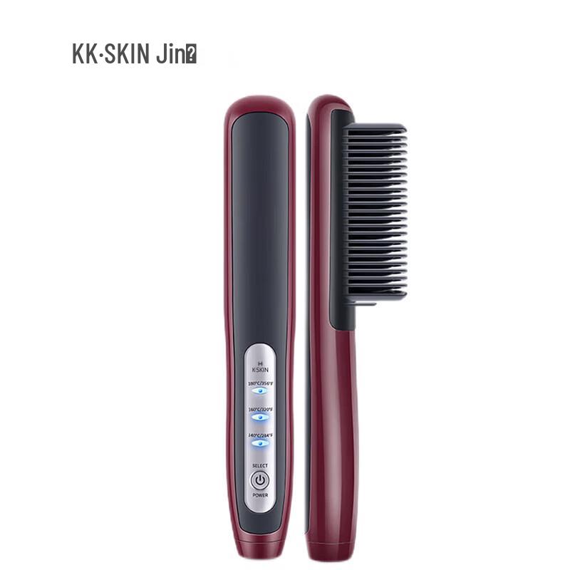 

Jindao Dual-Use Hair Straightener & Curler Comb