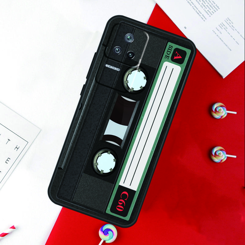 

Retro Cassette Tape Vintage Cover For Xiaomi 14 Ultra 15 13 11T 12T 13T 14T Pro POCO X7 Pro X3 X5 X6 M6 F5 F6 Pro Case Xiaomi 14