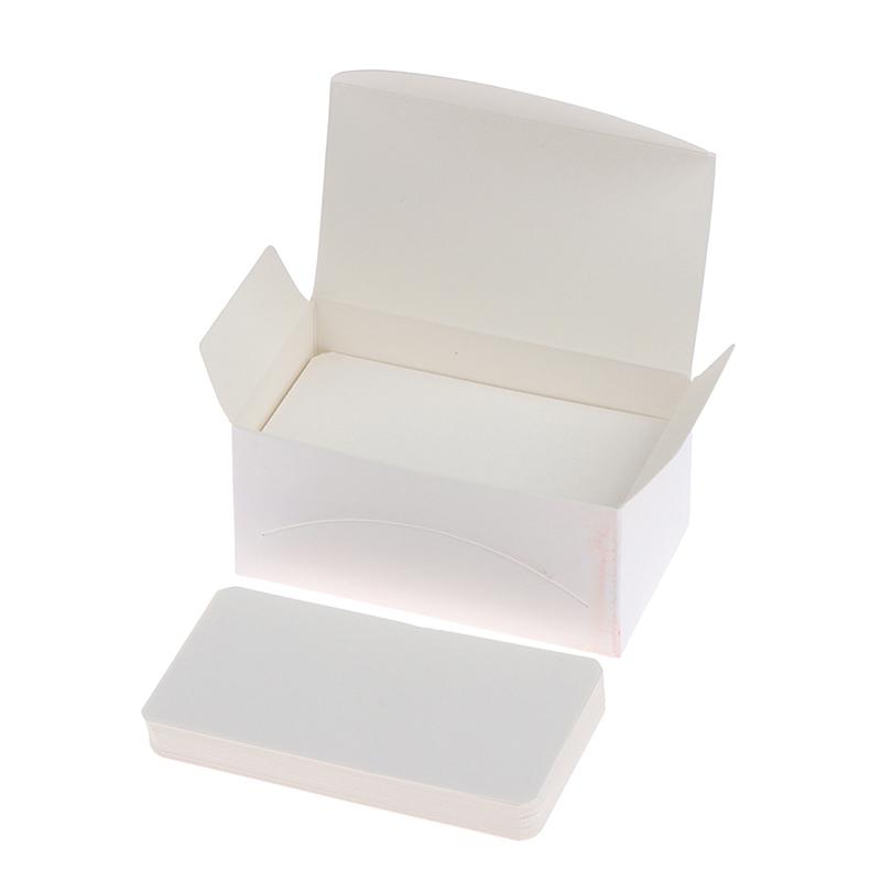100Pcs 4.5*8Cm Blank Card For Business Cards For Message And Book Name